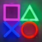 Playstation LED Neon Işık - Oyun Odası için Resmi Lisanslı Duvar Lambası, Kontrol Simgesi, Ruh Hali Aydınlatma Ofis Dekoru | Paladone