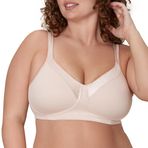 Playtex Kadın 18 Saat Kablosuz Sütyen, Tam Kapsama Serin ve Nefes Alabilir Tişört Sütyen 360 Destekli, Kum kabuğu, 110F