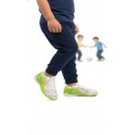 Playup Beyaz Yeşil Bilekten Çoraplı Erkek Çocuk Halı Saha Ayakkabısı FH-252-153 F - Beyaz - Yeşil