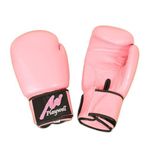 Playwell Pro Frauen-boks eldivenleri deri, pembe 283,5 g (10 oz)