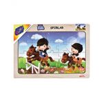 Playwood Ahsap Egitici Puzzle Sporlar At Biniciligi Ony87