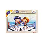 Playwood Ahsap Egitici Puzzle Sporlar Boks Ony85