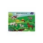 Playwood Ahşap Tutmalı Çiftlik - Kümes - Sevimli Hayvanlar Puzzle