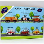 Playwood Ahşap Tutmalı Kara ve Hava Taşıtları Puzzle