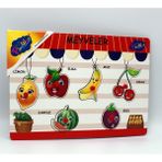 Playwood Ahşap Tutmalı Meyveler Yapboz