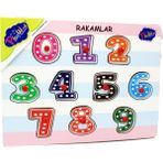 Playwood Ahşap Tutmalı Rakamlar Puzzle