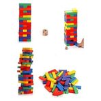 Playwood Kutuda Renkli Ahşap Denge Oyunu BEVAVEBEVA1933944