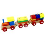 Playwood ONY-351 Ahşap Eğitici Bloklu Tren
