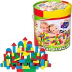 Playwood Renkli Ahşap Bloklar 80 Parça