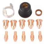 Plazma Kesici Kesme Torçu 13 PCCS Set Plazma Kesim Sarf Malzemeleri Kiti 56811 Nozul 56576 0.9mm Electrode 56255 Liman Naklesi 45A