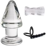 PleasureBox Seks Oyuncağı 9 cm + Sıkı Anal Tünel Mastürbatörü + Silikon Anal Boncuklar Penis Halkalı