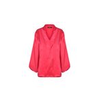 PleasureOfSilk Newali İpek Tunik Bluz Pembe M/L