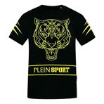 Plein Sport Logolu Bisiklet Yaka Pamuklu T Shirt Erkek T SHİRT TIPS102IT99