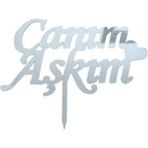 Pleksi Yazı Canım Aşkım 10'lu