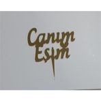 Pleksi Yazı Canım Eşim 10'lu