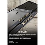 Pleksimanya Kişiye Özel Ful Pleksi Bronz Yazılı Plakalık