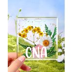 Plifal CNA rozeti dostum kart tutucu hemşire hemşirelik aksesuarları Glitter sarı yatay kimlik adı etiketleri tıbbi öğrenci hastane iş malzemeleri