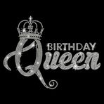 PLIGREAT Bling Queen Birthday Strass Ütü Hotfix Isı Transferi Çıkartma Elmas Çıkartma Yama Taç Kıyafet Onarımı Aplikasyonları Kendin Yap Ceketler Tişörtler Pantolon Cepler