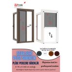 Plise Pileli Sürgülü Sineklik 0-70 X 0-140 Cm(Ahşap Pencere,Pimapen Pencere) Pilise Pencere Sineklik