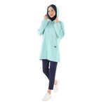 PLISTRE 1929_Fermuarlı Tesettür Sweatshirt