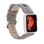 Plm Apple Watch Uyumlu Deri Kordon Çember 42-44-45mm Rst9 renkli