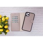 PLM MW Deri Telefon Kılıfı iPhone 11 Pro Max 6.5inç ERC3 Bej