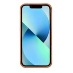 Plm Rock RST2EF Taba Apple iPhone 13 Mini Uyumlu Deri Arka Kapak