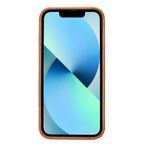 Plm Rock RST2EF Taba Apple iPhone 13 Pro Max Uyumlu Deri Arka Kapak