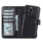 Plm RST1 Apple iPhone 14 Pro Max Uyumlu Deri Cüzdanlı Kılıf