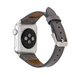 Plm Slim RST9 Gri 42-44-45 mm Apple Watch Uyumlu Deri Kordon