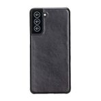 PLM Ultimate Jacket Deri Telefon Kılıfı Samsung S21+ RST1 Siyah