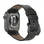 Plm Vigo RST1 Siyah 42-44-45 mm Apple Watch Uyumlu Deri Kordon