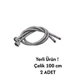 Plodna House 100 CM Batarya Flex Hortum 3/8-m10 2 Şer Adet 2 Adet Yerli Üretim