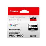 PlotterSarf® Canon PFI-1000 PBK (Photo Black) Fotoğraf Siyah A2 Yazıcı Orijinal Mürekkep Kartuş 80 ml. (0546C001)