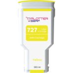 PlotterSarf® Hp 727 Yellow (Y) Orijinal Mürekkep Dolumlu Feyink Kartuş 300 ml Sarı, Uyumlu: Hp Designjet T795, T1300, T1200, T2300