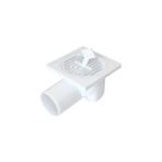 Pls Yer Süzgeci Banyo Gider Süzgeci 70mm Yandan Çıkışlı 15x15