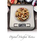PLT POWER Dijital Hassas Tartı Paslanmaz Yüzeyli Mutfak Terazisi 10 kg/1 gr Hassasiyet
