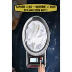 PLT POWER Xf-03 Paslanmaz Çelik Kefeli Dönerci Ve Mutfak Terazisi 5 Kg Kapasiteli 1 Gram Hassasiyetli