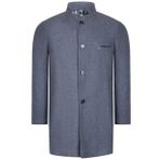PLT8367 DEWBERRY ERKEK PALTO-AÇIK DÜZ GRİ
