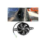 PLTECH 12V Motosiklet Yağ Soğutucu Fanı Elektrikli Radyatör Honda Yamaha Suzuki KTM ATV