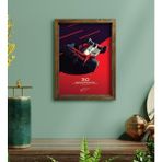 Plucopy Bk Gift Formula 1 Tasarımlı Doğal Masif Ahşap Çerçeveli Tablo 30X40CM-6 - Renkli