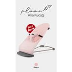 Plume Ana Kucağı Pudra Pembe – Sallanabilir, Taşınabilir Bebek Ana Kucağı