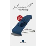 Plume Bebek Ana Kucağı Gece Mavisi – Sallanır, Konforlu, Taşınabilir
