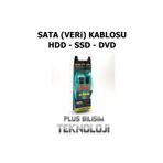 Plus Bilişim Sata Kablosu PC, HDD, SSD Data Kablosu, PC içi veri kablosu anakart ile hdd, ssd arası data kablosu
