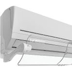Plus - Bölünmüş Klimalar Için Uygun Ayarlanabilir Ac Hava Deflektörü. Soğutma ve Isıtma Sirkülasyonunu Geliştirin - Havalandırma Uzunluğu (60 Ila 110 Cm)