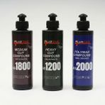 Plus Car Pluscar Üçlü Çizik Giderme Seti: As 1200 Kalın Pasta + As 1800 Orta Pasta + As 2000 Hare Giderici (3X250 Ml) - 750 ml