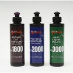 Plus Car Pluscar Üçlü Pürüzsüz Bitiş Seti: As 1800 Orta Pasta + As 2000 Hare Giderici + As 3000 Cila (3X250 Ml) - 750 ml