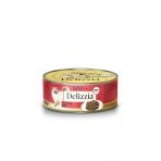 Plus Delizzia / Sos İçinde Parça Etli Dana Etli Yetişkin Kedi Maması 85G