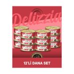 Plus Delizzia Yetişkin Dana Etli Gravy Kedi Maması 12x85 gram