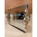 Plus Home Tepsi Pirinç Gala Model Gümüş Küçükboy 27X18 cm